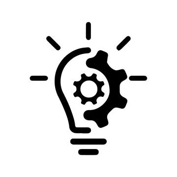 Creative Light Bulb Illustration Symbolizing Bright Ideas Stock Photos