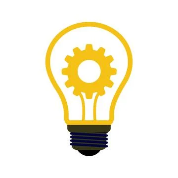 Creative Light Bulb Illustration Symbolizing Bright Ideas Stock Photos