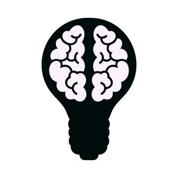 Creative Light Bulb Illustration Symbolizing Bright Ideas Stock Photos