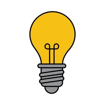 Creative Light Bulb Illustration Symbolizing Bright Ideas Stock Photos