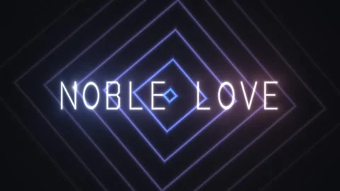 Creative light pattern with text in dark background Stock Footage 339324740