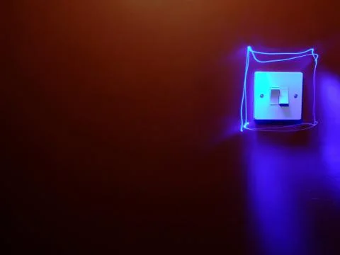 Creative light switch Stock Photos