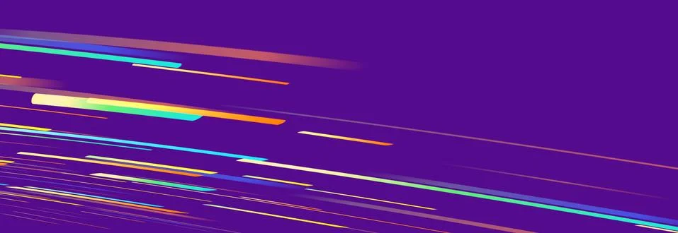 Creative light trails abstract background Stock Photos