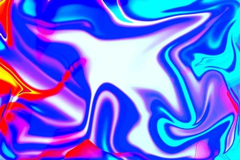 Creative liquid color background vibrant fluid colors wallpaper with bright.. Illustrazione stock