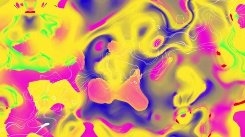 Creative liquid colorful background dynamic smooth waves Stock Footage 168367545