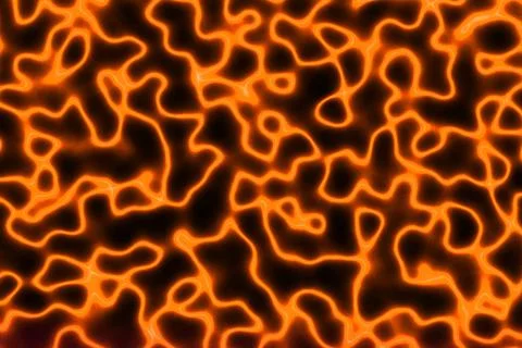 Creative luminous energetic computer graphics background illustration Illustrazione stock