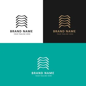 Creative M letter logo design vector template 스톡 일러스트