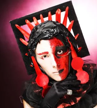 Creative make-up Stock Photos