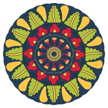 Creative mandala vector Stock Illustration