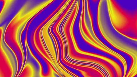 Creative Marble Gradient Waves Animated 4K Background Stock Footage 344268333