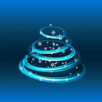 Creative merry christmas greeting Stock Illustration