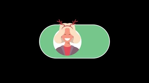 Creative Merry christmas or new year animation concept mode switch toggle i.. Video stock 281295686