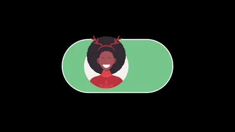 Creative Merry christmas or new year animation concept mode switch toggle i.. Video stock 281295688