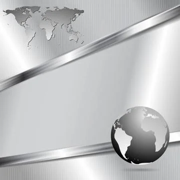 Creative metallic technology background. Vector design eps 10 Creative met... Stock Photos