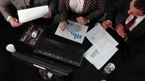 Creative Millennial Business People Working In Meeting Stock Footage 153676218