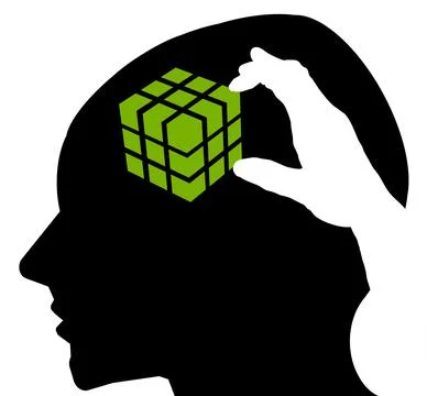 Creative mind Illustrazione stock