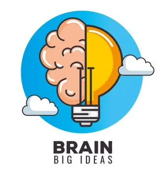 Creative mind set icons Stock Illustration