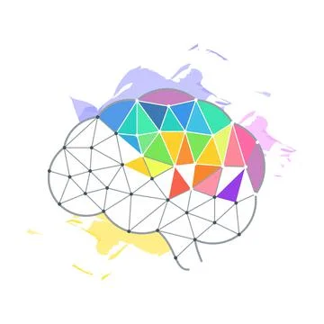 Creative mind vector design element Stock Illustration