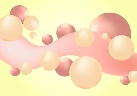 Creative minimal buble trendy gradient template for cover brochure, flyer, po 스톡 일러스트