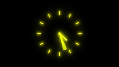 Creative Minimal Countdown Clock Animation, Creative Countdown Clock Animat.. 動画素材 308040160