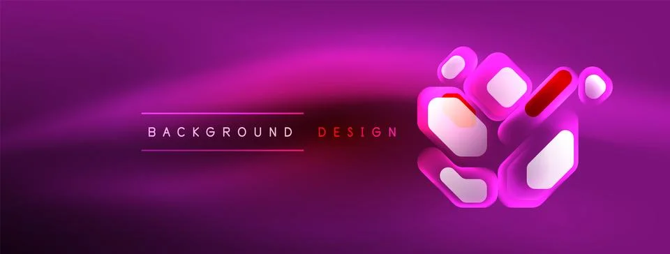 Creative minimal geometric abstract background Ilustración de archivo