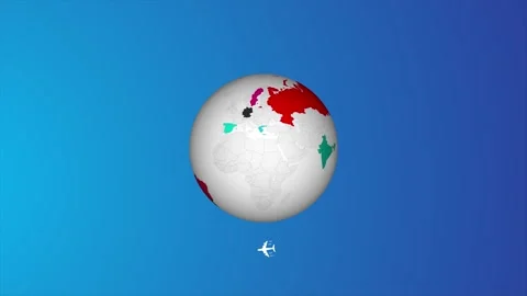 Creative minimal paper idea. Concept white world with white background. 3d .. Stock Footage 306876825