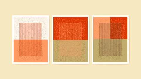 Creative minimalist abstract wall art. Design for wall decoration, postcard.. Stock Illustration