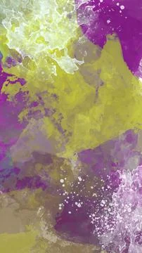 Creative minimalist hand painted illustrations for wall decoration. Stock Illustration