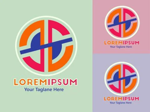 Creative, Modern, Abstract Logo design, Icon and Symbol, logo design vector Stock Illustration
