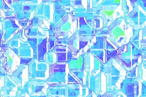 Creative modern electronic multi colored acid pattern digital graphic Stock Illustration
