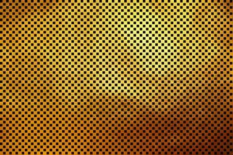 Creative modern luxurious shinning checkered square grid golden texture pattern Stock Illustration