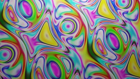 Creative modern optical illusion marble texture colored abstract wavy style Stock Illustration