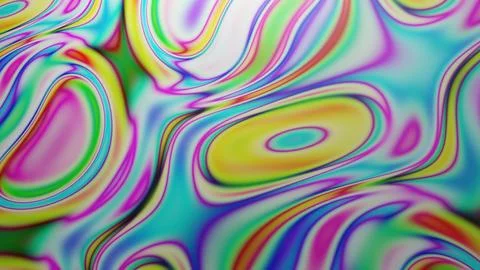 Creative modern optical illusion marble texture colored wavy style background Иллюстрация