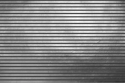 Creative modern shinning silver horizontal lines abstract texture pattern Illustrazione stock