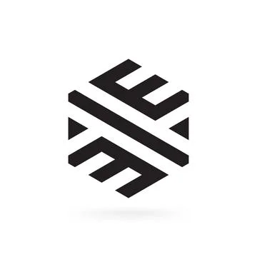 Creative modern Unique letter E logo Icon design Vector template Stock Illustration