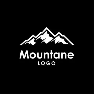 This is creative mountain icon Stock Illustration