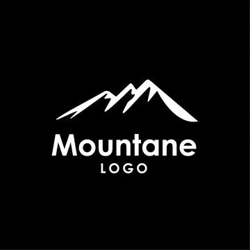 This is creative mountain icon Stock Illustration