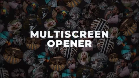 Creative Multi Screen Opener  After Effects	Stock