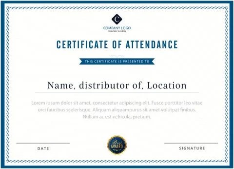 Creative multipurpose professional decorative eps certificate template design Illustrazione stock