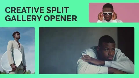 Creative Multiscreen Opener Stockmateriaal After Effects