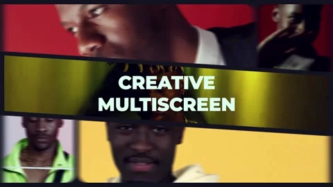 Creative Multiscreen Opener Stock After Effects