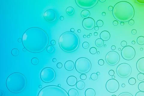 Creative neon background with drops. Glowing abstract backdrop with vibrant Stock Photos