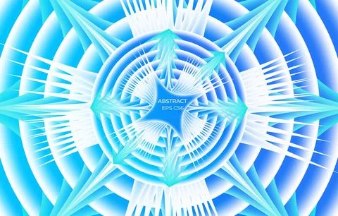 Creative new abstract style gradient blue color variations background design Stock Illustration