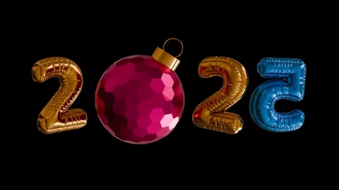 Creative New Year 2025 Countdown Inspired VJ Loop for Festive Celebrations Stock-Footage 292961027