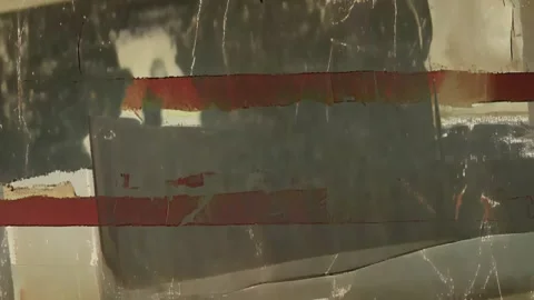 Creative Noisy Grunge Texture Background Stock Footage 300990516