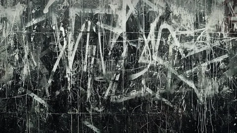 Creative Noisy Grunge Texture Design Stock Footage 263533978