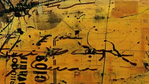 Creative Noisy Grunge Texture Display Stock Footage 300327745