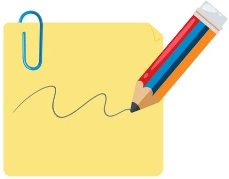 Creative Note Taking Essentials Stock Illustration
