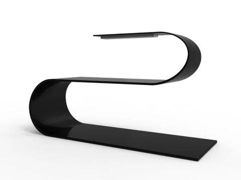 Creative Office Desk Stock Illustration