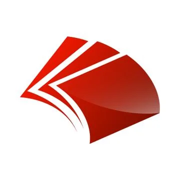 Creative open book logo vector, Book color logo, School books, Education book Stock Illustration